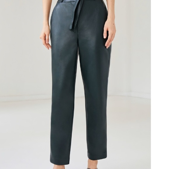 Babaton Black High-Waisted Trousers - Picture 4 of 10